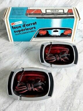 NOS 1982 Kmart Vintage Brake Light Kit - Stedall Hayes Middx England - In Box